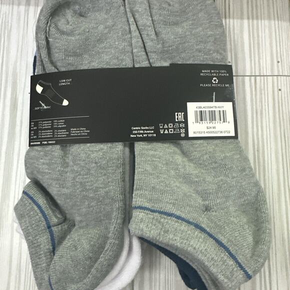 BILLABONG Low cut Socks Mens No Show 5 Pairs Fits Shoe Size 6-12 NWT - Picture 5 of 6